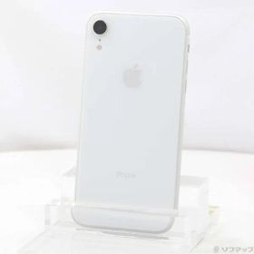 〔中古品〕 iPhoneXR 64GB ホワイト MT032J／A SIMフリー【262】