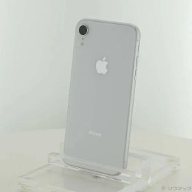 〔中古品〕 iPhoneXR 64GB ホワイト NT032J／A SIMフリー【276】