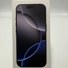 未使用品iPhone16 Pro 256GB ブラック国内版