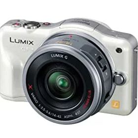 【中古-非常に良い】パナソニック ミラーレス一眼カメラ LUMIX GF3 電動ズームキット シェルホワイト DMC-GF3X-W