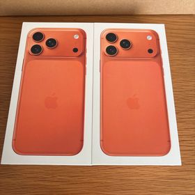 アップル(Apple)のアップル iPhone17 Pro Max 256GB 2台 コズミックオレンジ(スマートフォン本体)