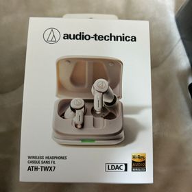 オーディオテクニカ(audio-technica)の【値下げ‼️】 audio-technica ワイヤレスイヤホン ATH-TWX7(ヘッドフォン/イヤフォン)