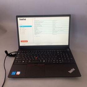 JK6209 Lenovo Thinkpad E15/Core i5-1235U 1.30Ghz /メモリー：16GB/SSD:256/BIOS確認だけ