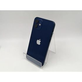 【中古】Apple 国内版 【SIMフリー】 iPhone 12 64GB ブルー MGHR3J/A【千葉】保証期間1ヶ月【ランクC】
