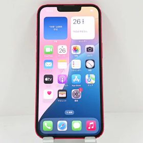 iPhone14 128GB ドコモ レッド 送料無料 本体 c13235 【中古】