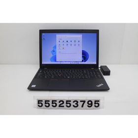 ノートパソコン Lenovo ThinkPad L580 Core i3 8130U 2.2GHz/8GB/256GB(SSD)/15.6W/FWXGA(1366x768)/Win11 キー文字消えあり