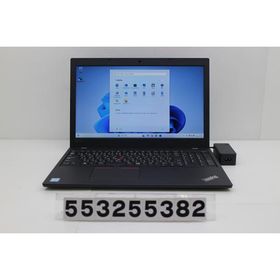 ノートパソコン Lenovo ThinkPad L580 Core i5 8250U 1.6GHz/8GB/256GB(SSD)/15.6W/FWXGA(1366x768)/Win11 パームレスト割れあり