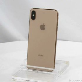 【中古】SoftBank iPhoneXS Max 256GB ゴールド NT6W2J／A SoftBank 【262-ud】