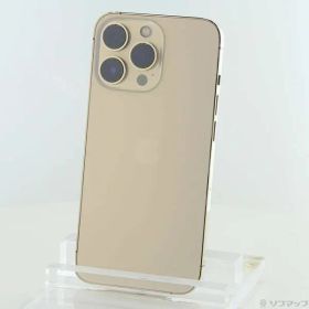 〔中古品〕 iPhone13 Pro 128GB ゴールド MLUH3J／A SIMフリー【258】