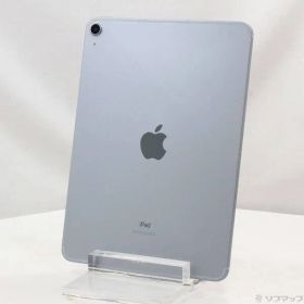 〔中古品〕 iPad Air 第4世代 256GB スカイブルー MYH62J／A SIMフリー【349】
