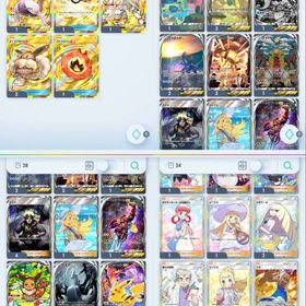 ポケポケ引退垢 博士2 ハイクラリーリエ1 ルチア3など | ポケポケ(ポケモンTCGポケット)のアカウントデータ、RMTの販売・買取一覧