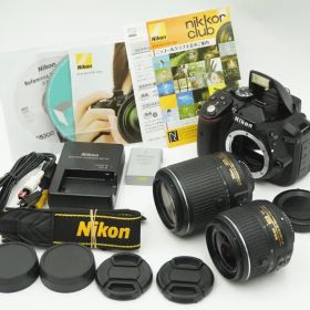 Nikon デジタル一眼レフカメラ D5300 ダブルズームキット2 ブラック