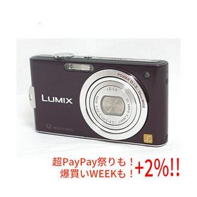 【中古】Panasonic LUMIX DMC-FX60-V バイオレット/1270万画素