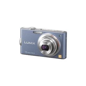 パナソニック デジタルカメラ LUMIX (ルミックス) FX60 ラベンダーブルー DMC-FX(中古品)