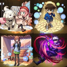 🌸オーブ1600🌸アーニャα🌸中野三玖🌸江戸川コナン🌸五条悟🌸 | モンストのアカウントデータ、RMTの販売・買取一覧