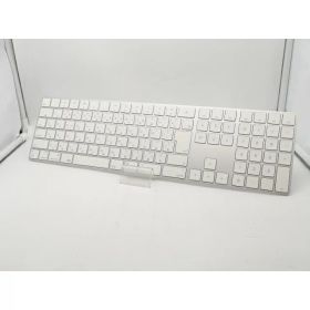 【中古】Apple Magic Keyboard（2017/テンキー付き/A1843） - 日本語（JIS） シルバー MQ052J/A【新宿2】保証期間1週間