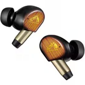 Victor ビクター 完全ワイヤレスイヤホン WOOD master（ウッドマスター） ハイブリッドWOODドライバー搭載 アクティブノイズキャンセリング/空間オーディオ/Bluetooth対応 サンバーストブラウン HA-FW5000T-T