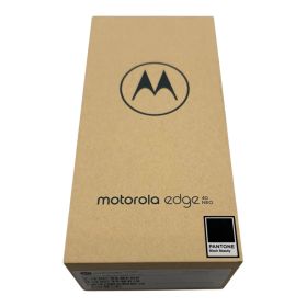 【新品】Motorola(モトローラ)motorolaedge40neo｜8GB/256GB｜ブラックビューティ｜SIMフリースマホ本体端末｜NFC/FeliCa対応｜6.55インチ｜有機EL｜FHD+｜IP68防水防塵｜大容量バッテリー5,000mAh｜