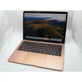 【中古】Apple MacBook Air 13インチ Corei5:1.6GHz 256GB ゴールド MREF2J/A (Late 2018)【大須2】保証期間1ヶ月【ランクB】