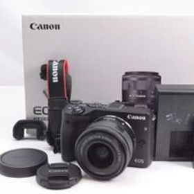 ★Canon キャノン EOS M3 レンズキット(ブラック) EF-M18-55mm F3.5-5.6 IS STM★#H0042511016A