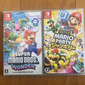 「スーパーマリオブラザーズ ワンダー」「スーパーマリオパーティ ジャンボリー」