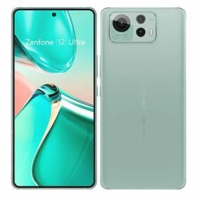 【中古】【安心保証】 Zenfone 12 Ultra[256GB] SIMフリー セージグリーン