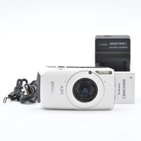 Canon キヤノン IXY 30S ホワイト コンパクトデジタルカメラ【中古】