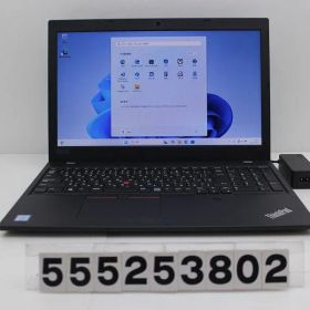 Lenovo ThinkPad L580 Core i3 8130U 2.2GHz/8GB/256GB(SSD)/15.6W/FWXGA(1366x768)/Win11 【555253802】