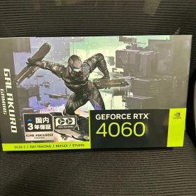 玄人志向NVIDIA RTX4060 搭載 グラフィックボード