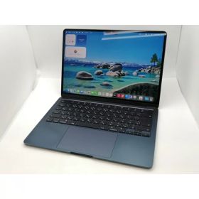 【中古】Apple MacBook Air 13インチ M3(CPU:8C/GPU:8C) 8GB/256GB ミッドナイト MRXV3J/A (13インチ, M3, 2024)【三宮センター】保証期間1ヶ月【ランクC】