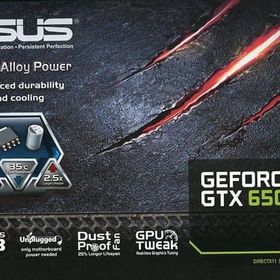 ASUS グラフィックボード GEFORCE GTX 650 1GB [GTX650-E-1GD5] グラフィックボード