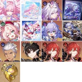 🕵️♀️キュレネ+愛はいま永遠に+キャストリス+永訣よ美しくあれ+ヒアンシー+空の虹が消えぬよう | 崩壊スターレイル(崩スタ)のアカウントデータ、RMTの販売・買取一覧