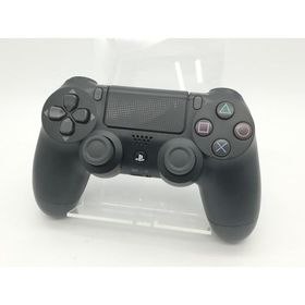【中古】SONY ワイヤレスコントローラー(DUALSHOCK 4) CUH-ZCT2J [ジェット・ブラック]【秋葉2号】保証期間１週間【ランクB】
