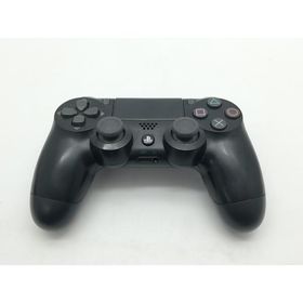 【中古】SONY ワイヤレスコントローラー(DUALSHOCK 4) CUH-ZCT2J [ジェット・ブラック]【柏】保証期間１週間【ランクB】