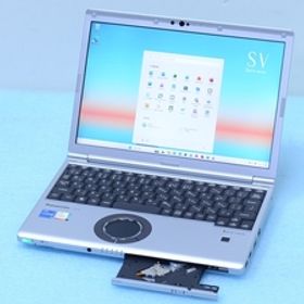 37時間 CF-SV2LDMCR Core 15-1155G7 16GB 512GB DVD-RAM Office Win11 CF-SV Panasonic ノートパソコン 管理H03