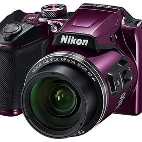 Nikon コンパクトデジタルカメラ COOLPIX B500 (プラム) [B500PU]（本体状態難） カメラ