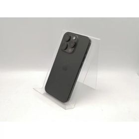 【中古】Apple 国内版 【SIMフリー】 iPhone 15 Pro 128GB ブラックチタニウム MTU73J/A【高崎モントレー】保証期間1ヶ月【ランクB】
