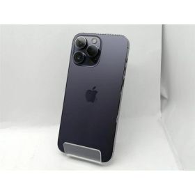 【中古】Apple docomo 【SIMフリー】 iPhone 14 Pro Max 128GB ディープパープル MQ993J/A【池袋東口】保証期間1ヶ月【ランクC】