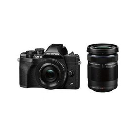 【ラッピング可】【即日配送】【新品】OLYMPUS オリンパス ミラーレス一眼カメラ OM-D E-M10 Mark IV EZダブルズームキット ブラック