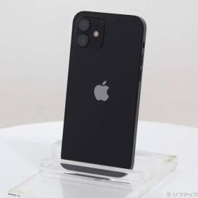 〔中古品〕 iPhone12 64GB ブラック MGHN3J／A SIMフリー【276】