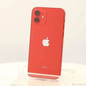 〔中古品〕 iPhone12 128GB プロダクトレッド MGHW3J／A SIMフリー【344】