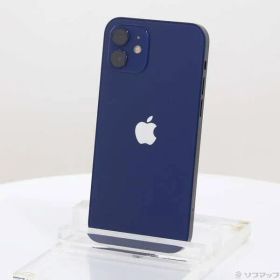 〔中古品〕 iPhone12 256GB ブルー MGJ33J／A SIMフリー【269】