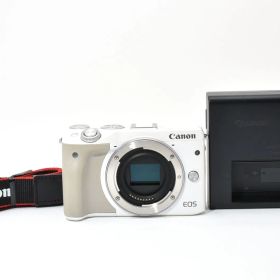 ★極上美品★キヤノン Canon EOS M3 ボディ ホワイト★ LL313#5577