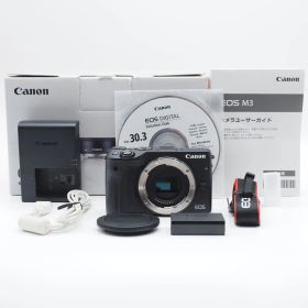 Canon キヤノン ミラーレス一眼 EOS M3 ボディ ブラック 極上品・元箱付 #2833