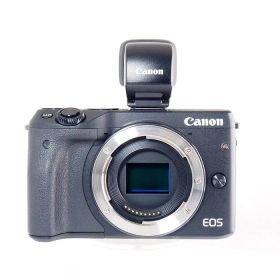 【中古】(キヤノン) Canon EOS M3 ボデイ EVFキツト ブラツク