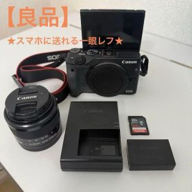 【良品】【動作確認済み】 CanonキャノンEOS m3ミラーレス一眼カメラ