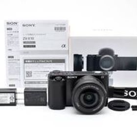 16418ショット！ 極上品 Sony ZV-E10L ブラック no2 箱付き！付属品多数！