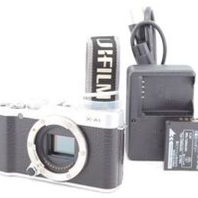 良品★FUJIFILM フジフィルム X-A1 ボディ シルバー 1630万画素 APS-C ミラーレス一眼カメラ R4821