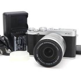 B- (並品) FUJIFILM 富士フイルム X-A1 シルバー XC 16-50mm F3.5-5.6 OIS レンズキット 初期不良返品対応 111-61