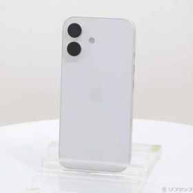 〔中古品〕 iPhone16 128GB ホワイト MYDR3J／A SIMフリー【305】